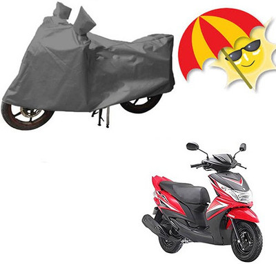 saanvi Waterproof Two Wheeler Cover for Yamaha(RD 350, Grey)