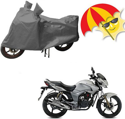 RPSENTTERPR Waterproof Two Wheeler Cover for Hero(Ignitor, Grey)