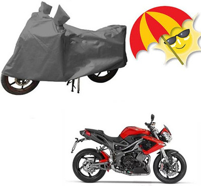 RPSENTTERPR Waterproof Two Wheeler Cover for DSK Benelli(TNT R, Grey)