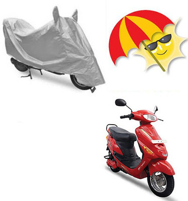 SANJU Waterproof Two Wheeler Cover for Hero(E Sprint, Silver)