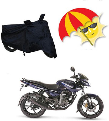 RPSENTTERPR Waterproof Two Wheeler Cover for Bajaj(Pulsar 135 LS DTS-i, Black)