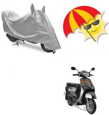 SANJU Waterproof Two Wheeler Cover for Indus(Yo Spark, Silver)