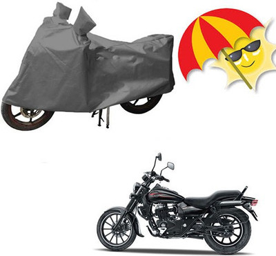 RPSENTTERPR Waterproof Two Wheeler Cover for Bajaj(Avenger 220 DTS-i, Grey)