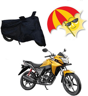 RPSENTTERPR Waterproof Two Wheeler Cover for Honda(CB Twister, Black)