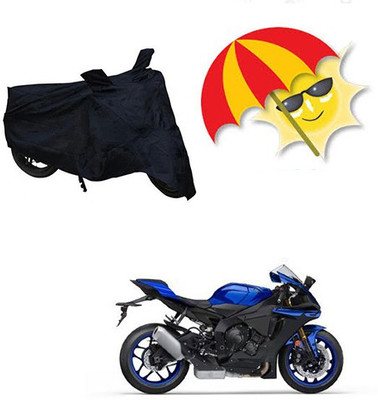 SANJU Waterproof Two Wheeler Cover for Yamaha(YZF R1, Black)