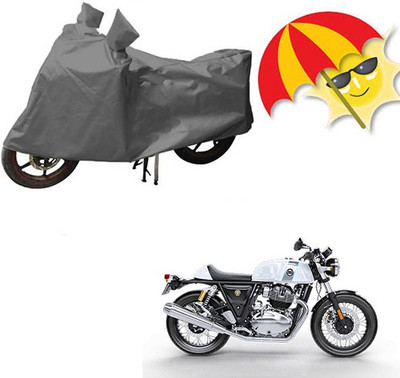 RPSENTTERPR Waterproof Two Wheeler Cover for Royal Enfield(Thunderbird 350, Grey)