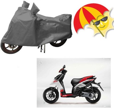 saanvi Waterproof Two Wheeler Cover for Bajaj(Avenger 220 Cruise, Grey)