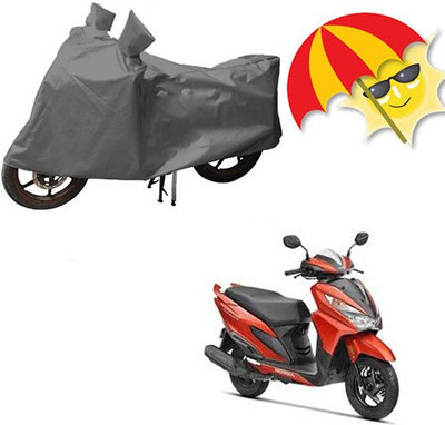 RPSENTTERPR Waterproof Two Wheeler Cover for Honda(Grazia, Grey)