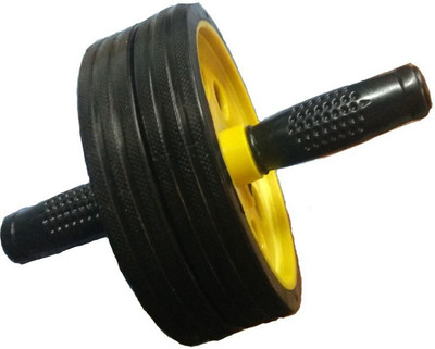INSTAFIT Ab Double Wheel Roller Ab Exerciser(Yellow)