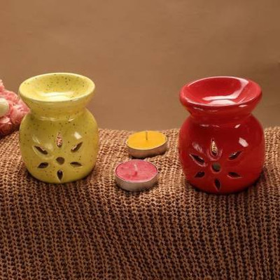 BHARTI TRADERS ROSE Aroma Oil, Diffuser Set Floral Diffuser Set(4 x 75 g)