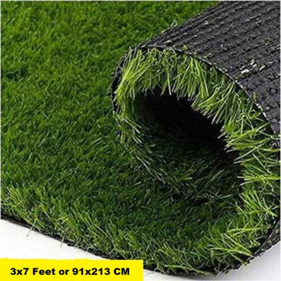 Worthful Creations 1 Piece Carpet Size: (3x7 Feet) Artificial Turf Sheet
