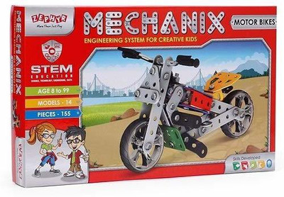 ZEPHYR Mechanix Motorbike Engineering System For Creative Kids(Multicolor)