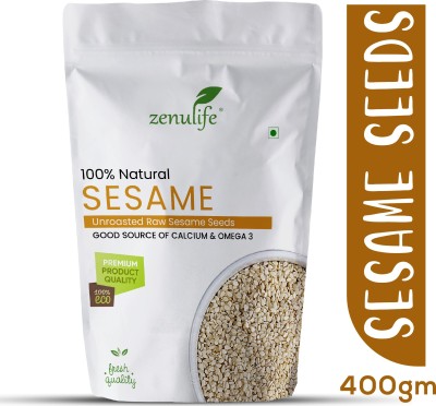 zenulife Sesame Seed/White Till Pack Sesame Seeds(400 g)