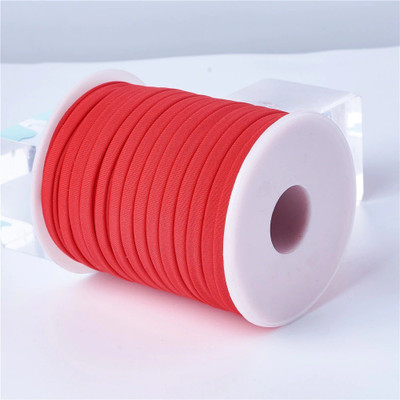 KnottyThread Elastic Thread and Cord Red Elastic(50 m)