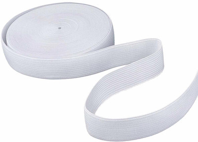 KnottyCord Knitted White Elastic(25 m)
