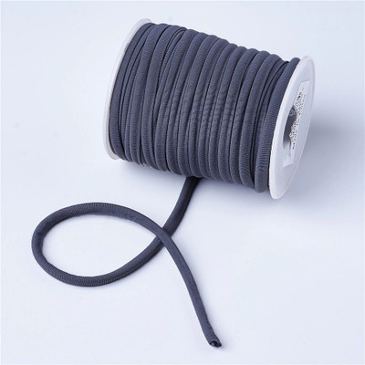 KnottyThread Elastic Thread and Cord Grey Elastic(50 m)