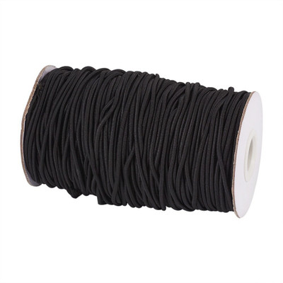 Creations Elastic Thread and Cord Black Elastic(10 m)