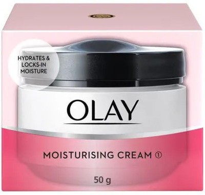 OLAY MOISTURISING CREAM HYDRATES & LOCKS IN MOISTURE 50 G PACK OF 1(50 g)