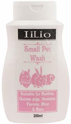 Iilio Body Wash for Small Pets ,Mouse, Rat, Rabbit, Hamster, Guinea Pigs 200 ml Pet Coat Cleanser(Suitable For Rabbit, Guinea Pig, Hamster, Mouse)