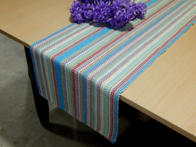 Home Colors.in Multicolor 183 cm Table Runner(Cotton)