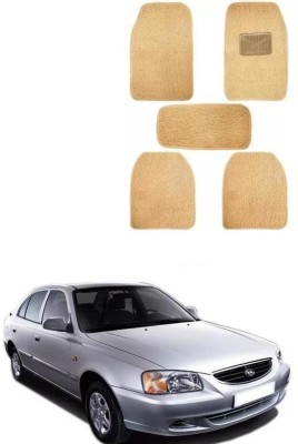 arneja trading company PVC Standard Mat For  Hyundai Accent(Beige)