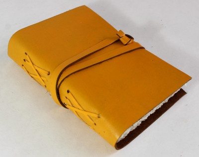 Camlon Exports Handcrafted Assorted Journal Unruled 240 Pages(Yellow)