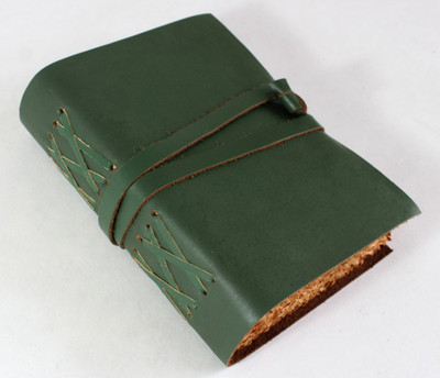 Camlon Exports Handcrafted Assorted Journal Unruled 240 Pages(Dark Green)