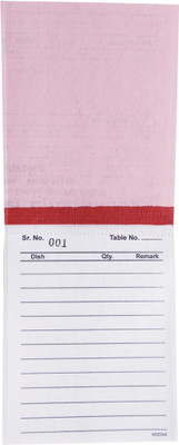 NOZOMI data A5 Bill Book 100 Pages(White, Pack of 10)