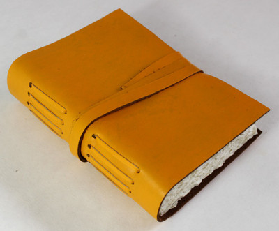 Camlon Exports Handcrafted Assorted Journal Unruled 240 Pages(Yellow)