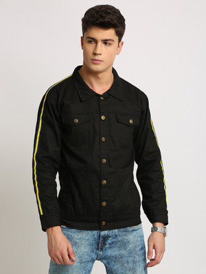 VOXATI Full Sleeve Solid Men Denim Jacket