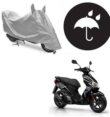 SANJU Waterproof Two Wheeler Cover for Yamaha(Jog R, Silver)