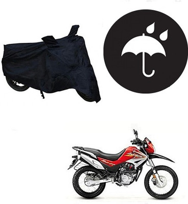 SANJU Waterproof Two Wheeler Cover for Hero(Impulse, Black)