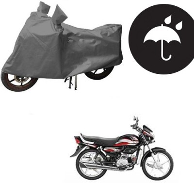 RPSENTTERPR Waterproof Two Wheeler Cover for Hero(Hunk, Grey)