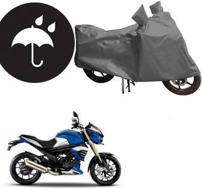 RPSENTTERPR Waterproof Two Wheeler Cover for Mahindra(Pantero, Grey)