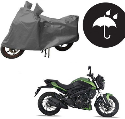 RPSENTTERPR Waterproof Two Wheeler Cover for Bajaj(Dominar, Grey)