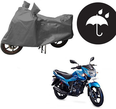 RPSENTTERPR Waterproof Two Wheeler Cover for TVS(Wego, Grey)