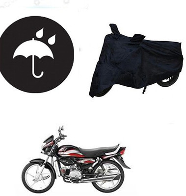 RPSENTTERPR Waterproof Two Wheeler Cover for Hero(Hunk, Black)