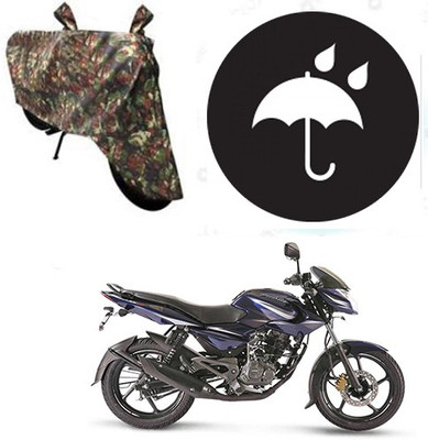 SANJU Waterproof Two Wheeler Cover for Bajaj(Pulsar 135 LS DTS-i, Multicolor)