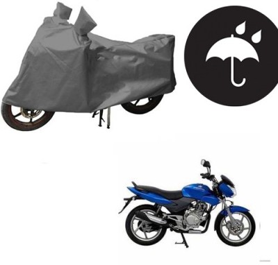 RPSENTTERPR Waterproof Two Wheeler Cover for Bajaj(Platina 100 DTS-i, Grey)