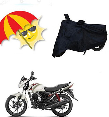 SANJU Waterproof Two Wheeler Cover for Suzuki(Sling Shot Plus, Black)