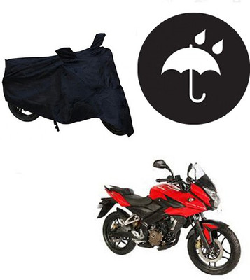 RPSENTTERPR Waterproof Two Wheeler Cover for Bajaj(Pulsar AS 150, Black)