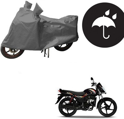 RPSENTTERPR Waterproof Two Wheeler Cover for Mahindra(Pantero, Grey)