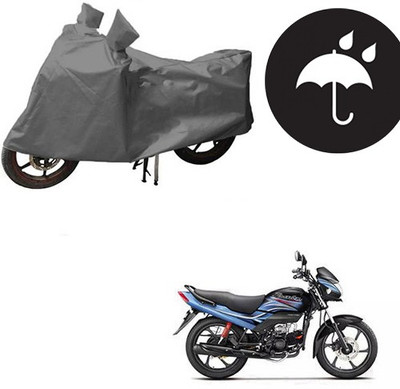 RPSENTTERPR Waterproof Two Wheeler Cover for Honda(Passion Pro, Grey)