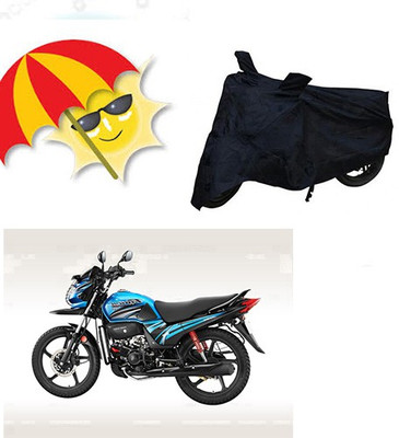 SANJU Waterproof Two Wheeler Cover for Honda(Passion Pro TR, Black)