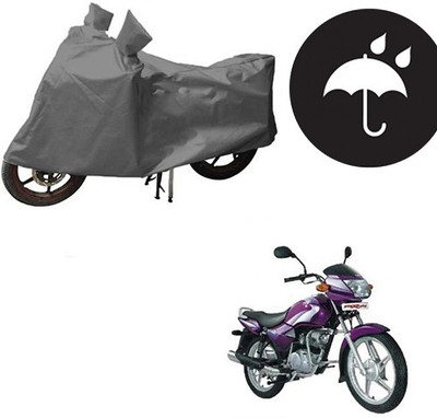Mdstar Waterproof Two Wheeler Cover for TVS(NTORQ, Grey)