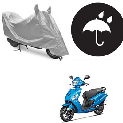 SANJU Waterproof Two Wheeler Cover for Hero(Maestro Edge, Silver)