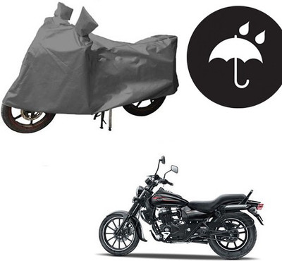 RPSENTTERPR Waterproof Two Wheeler Cover for Bajaj(Avenger 220 Cruise, Grey)