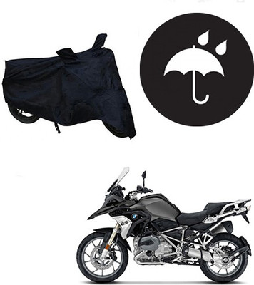 saanvi Waterproof Two Wheeler Cover for BMW(1200 GS, Black)