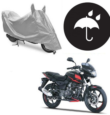 RPSENTTERPR Waterproof Two Wheeler Cover for Bajaj(Pulsar 180 DTS-i, Silver)