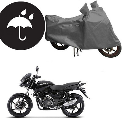 RPSENTTERPR Two Wheeler Cover for Bajaj(Pulsar 200 NS DTS-i, Grey)